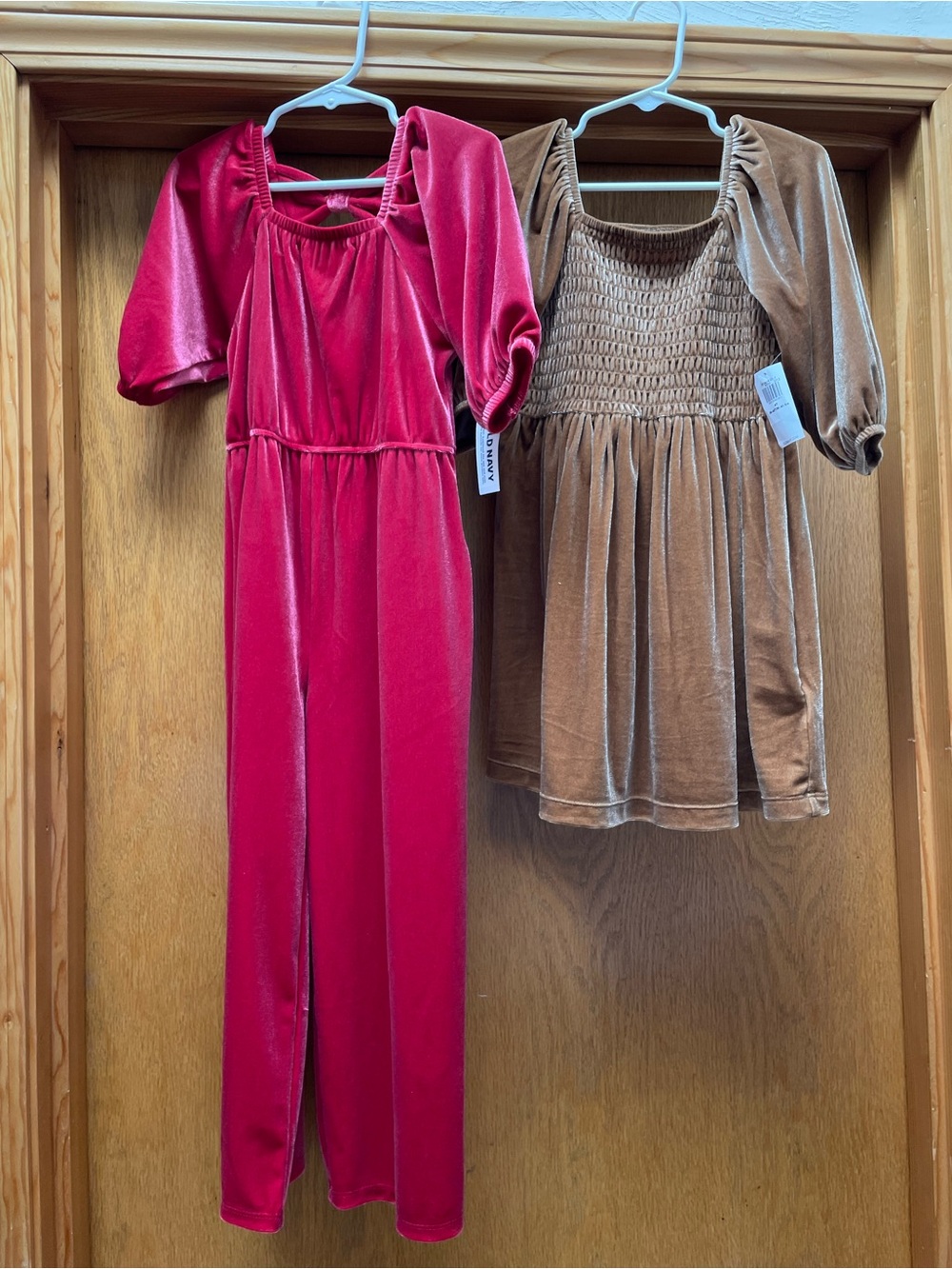 Bundle Old Navy fall dress & jumpsuit 4T NWT